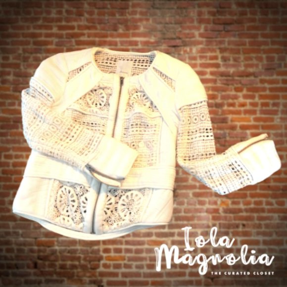 Anthropologie Jackets & Blazers - Anthropologie by Elevenses Idyllwild Lace Jacket